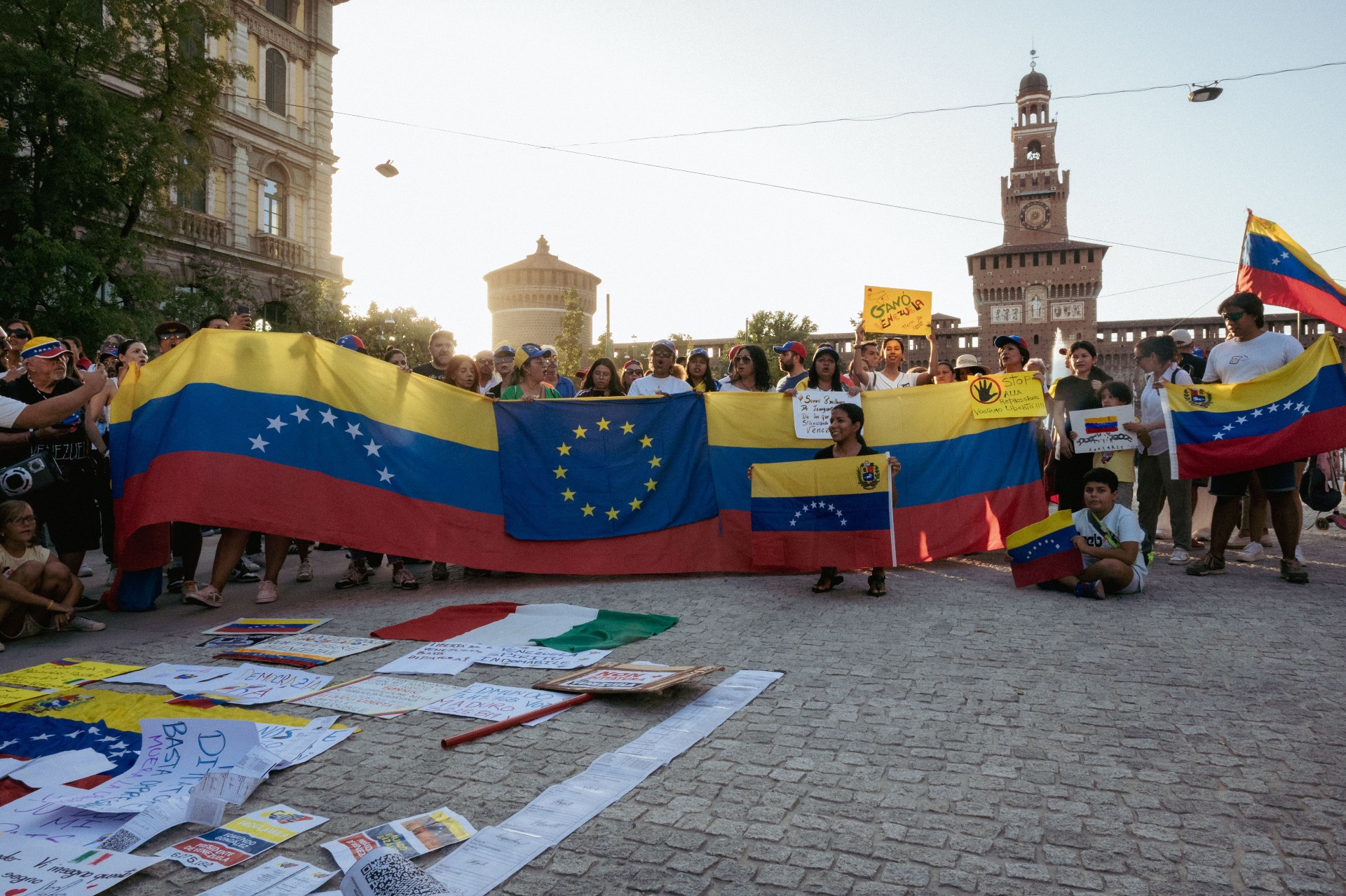 Comunidad venezolana con esperanza